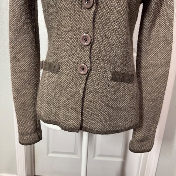 Vintage Made in Italy Alpaca‎ Blend Cardigan Sweater – Size Small/Medium - Picture 3 of 6